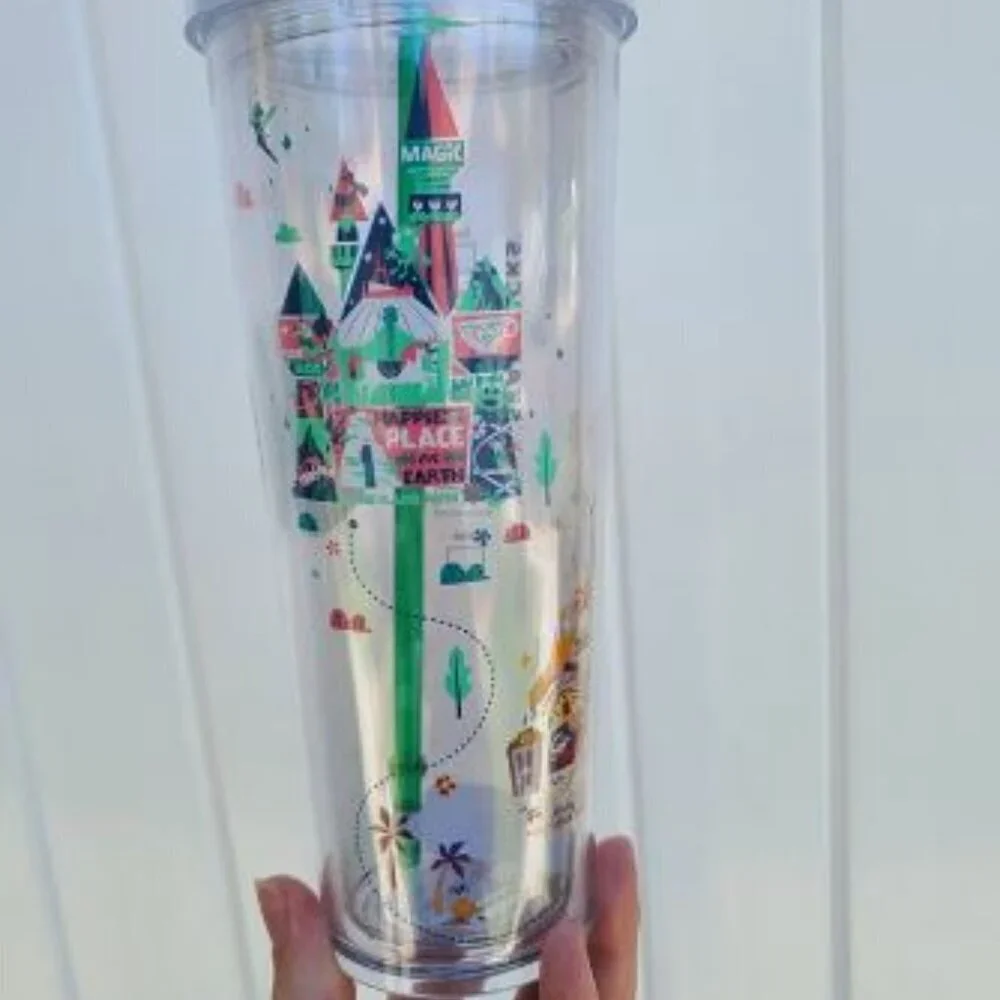 Disneyland California Adventure Starbucks Tumbler Venti New